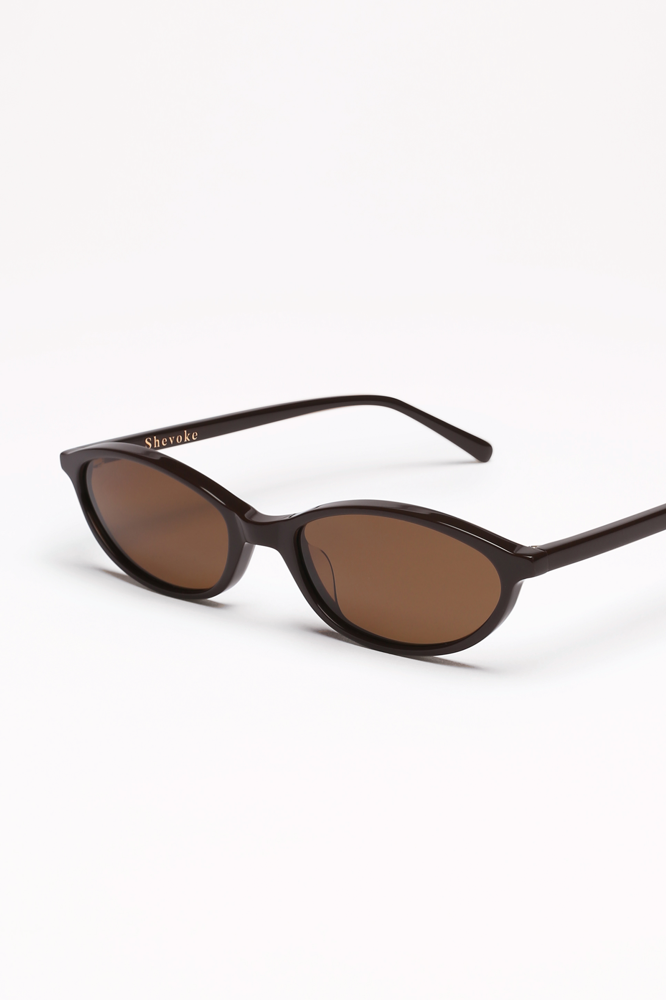 Round Sunglasses Brown 100% UV ZULU Brown