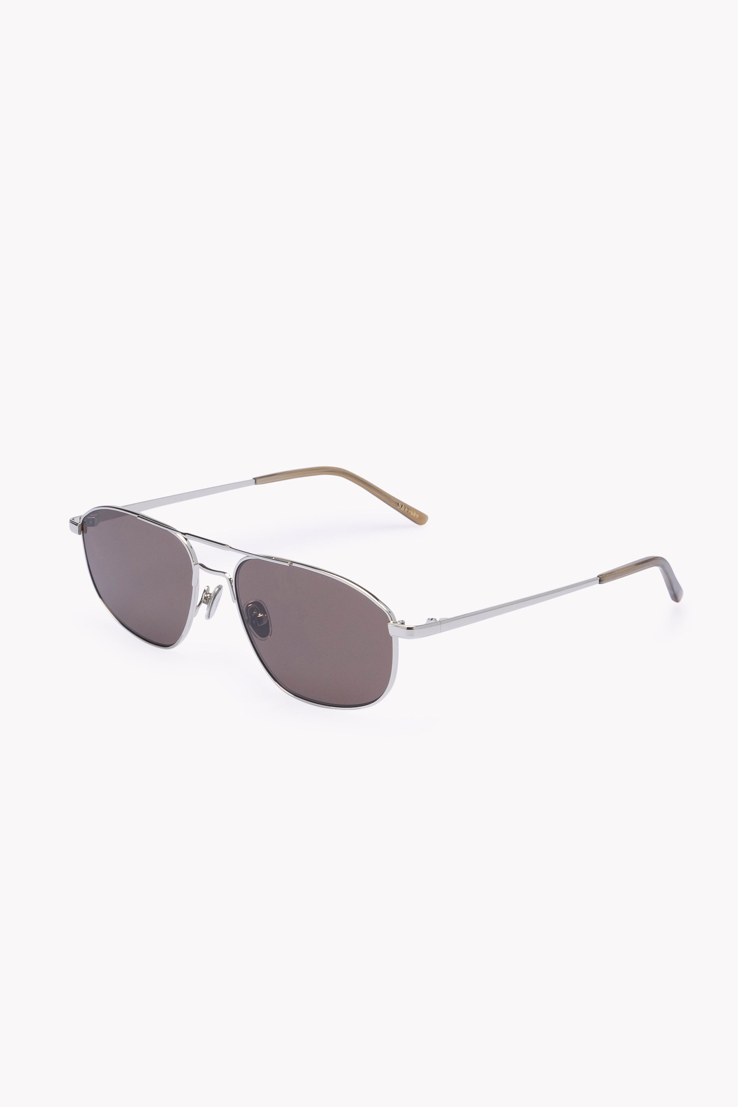 Shevoke Sunglasses CAWLEY SILVER / BROWN