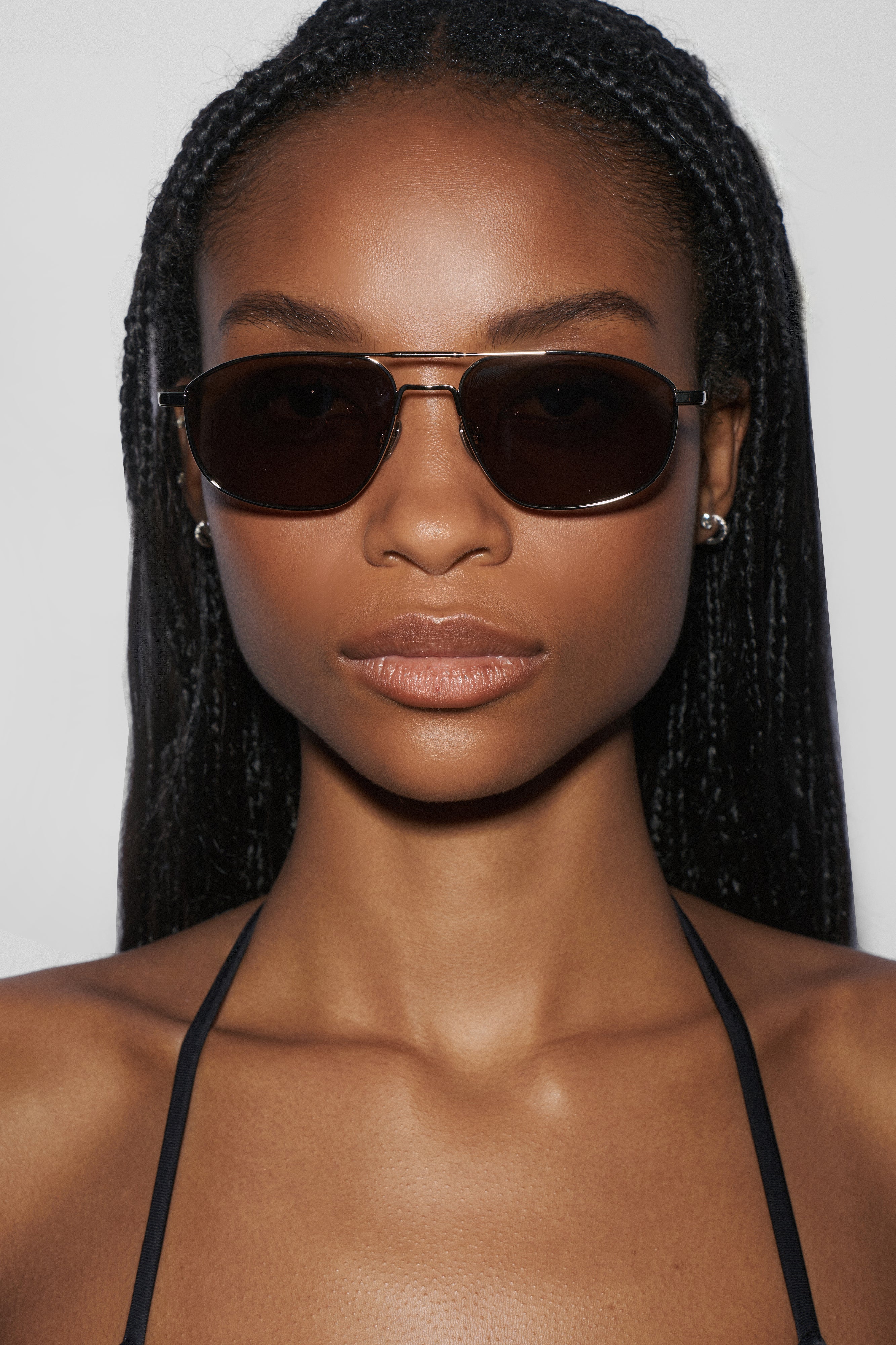 Shevoke Sunglasses CAWLEY SILVER/BROWN