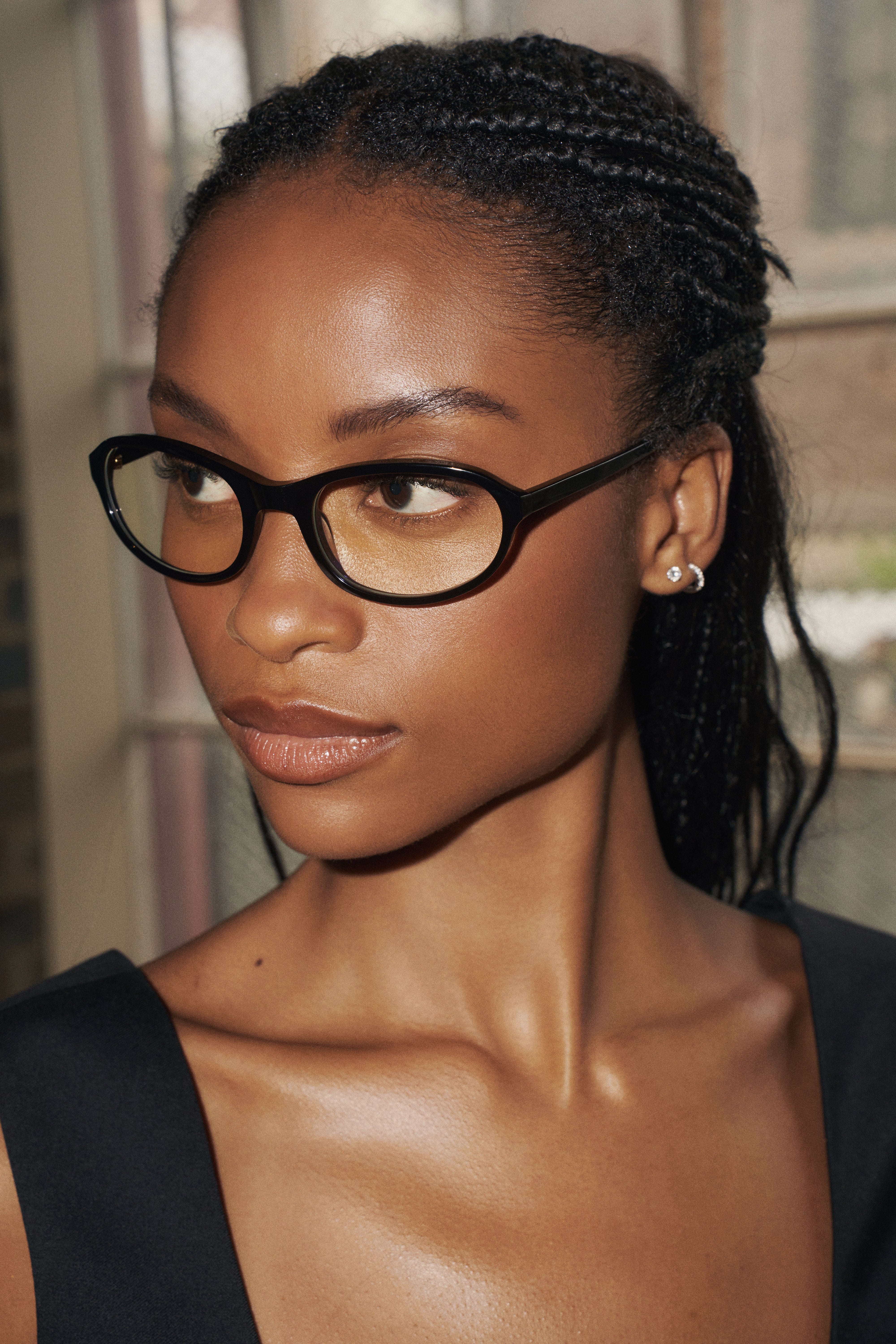 Shevoke Sunglasses KEBE Black Blue Light