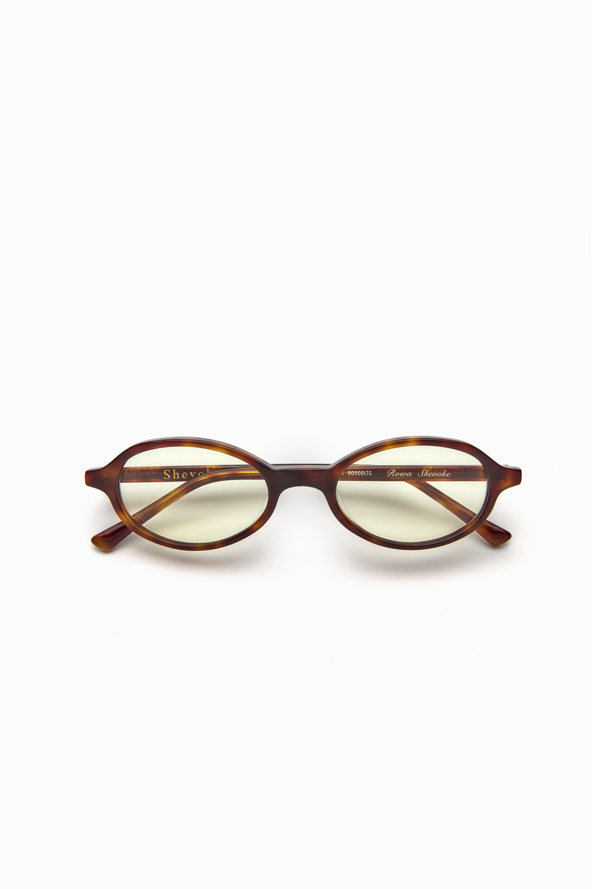 Rowa Light Tort Green Oval Sunglasses - Shevoke Australia