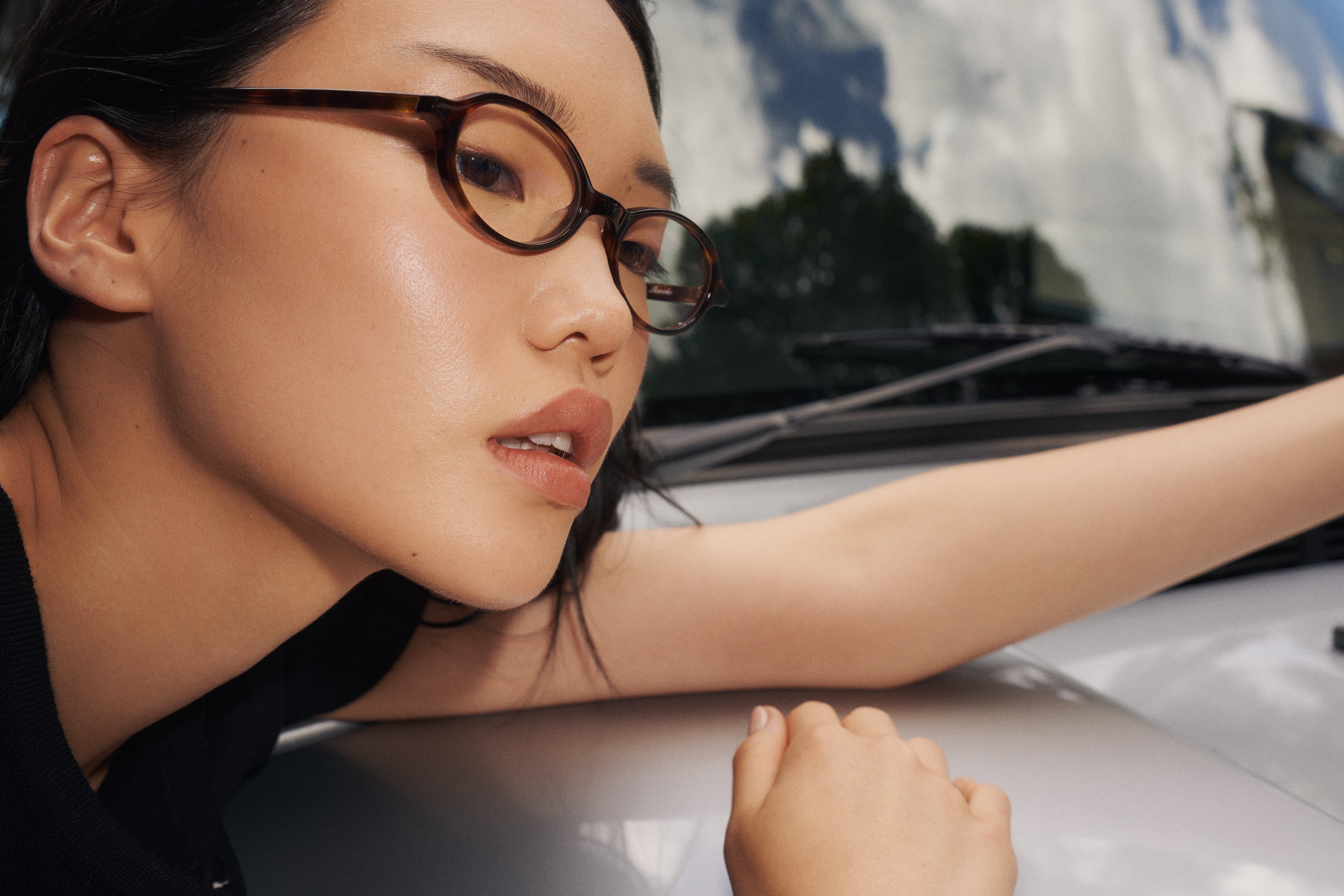 Shevoke Sunglasses ROWA Tortoise Blue Light