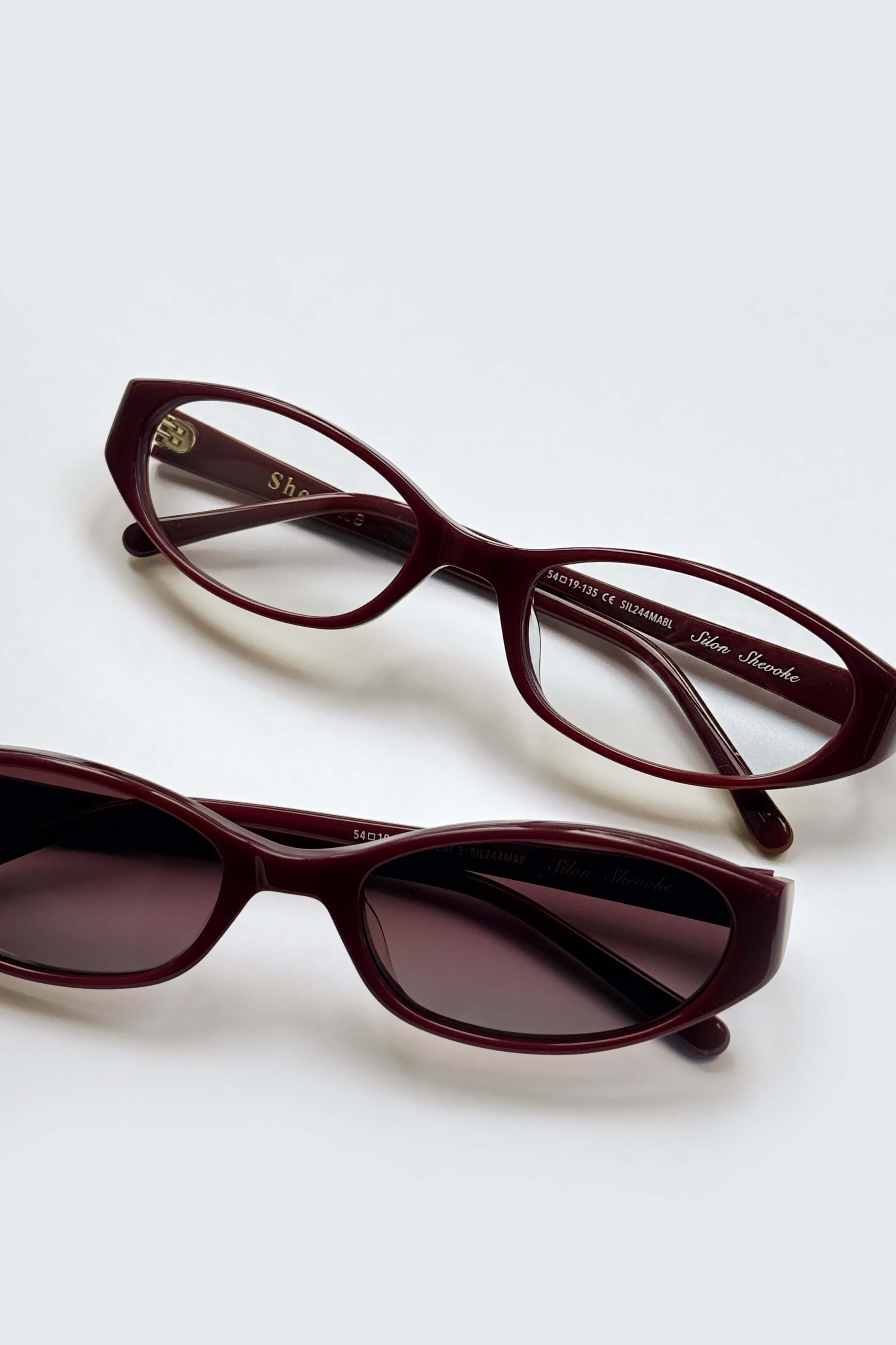 Shevoke Sunglasses SILON Maroon