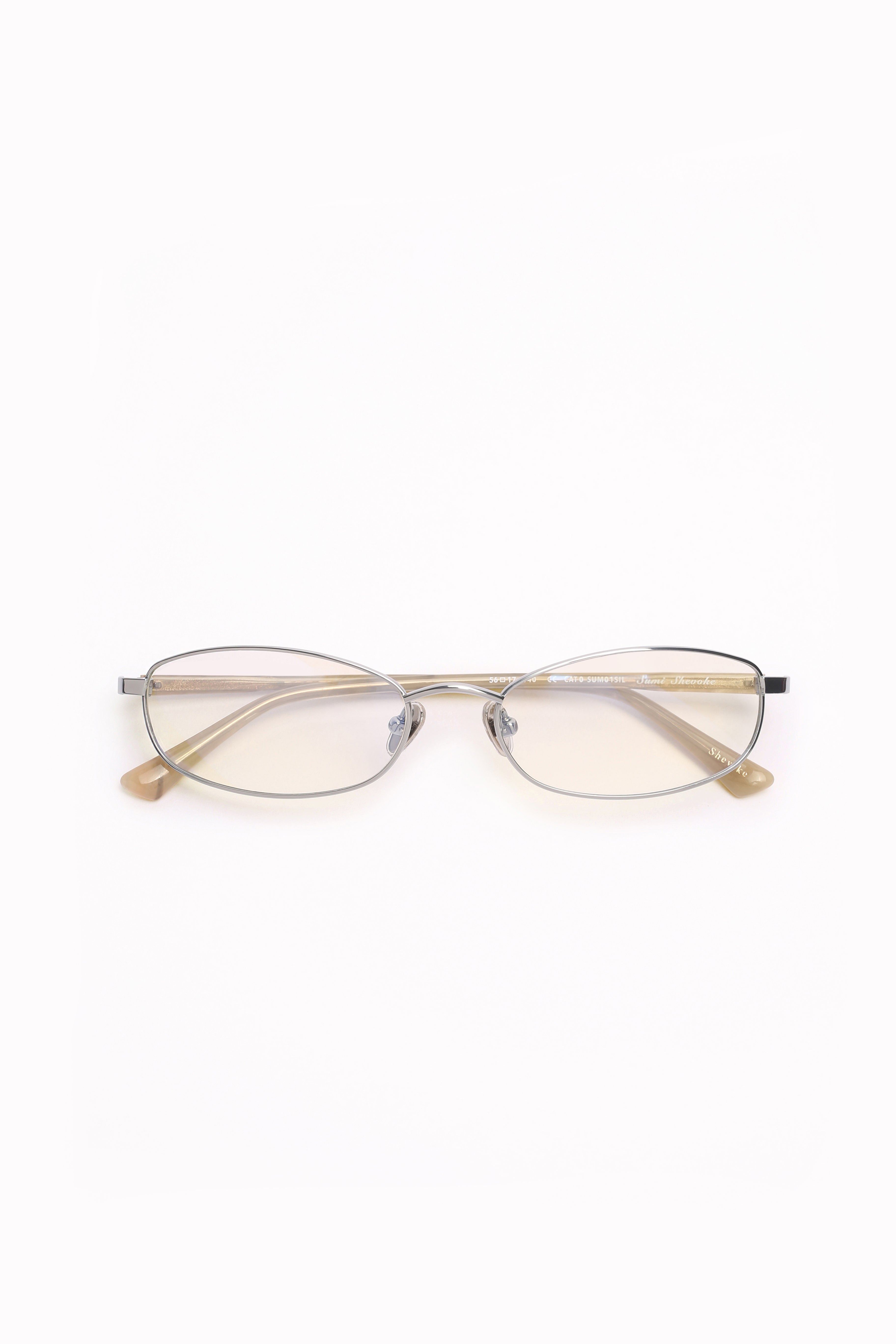 Shevoke Sunglasses SUMI SILVER BLUE LIGHT