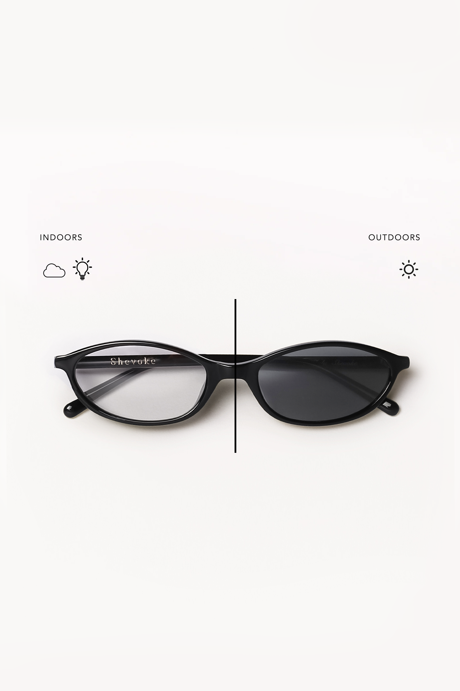 Shevoke Sunglasses Transition ZULU BLACK Transition