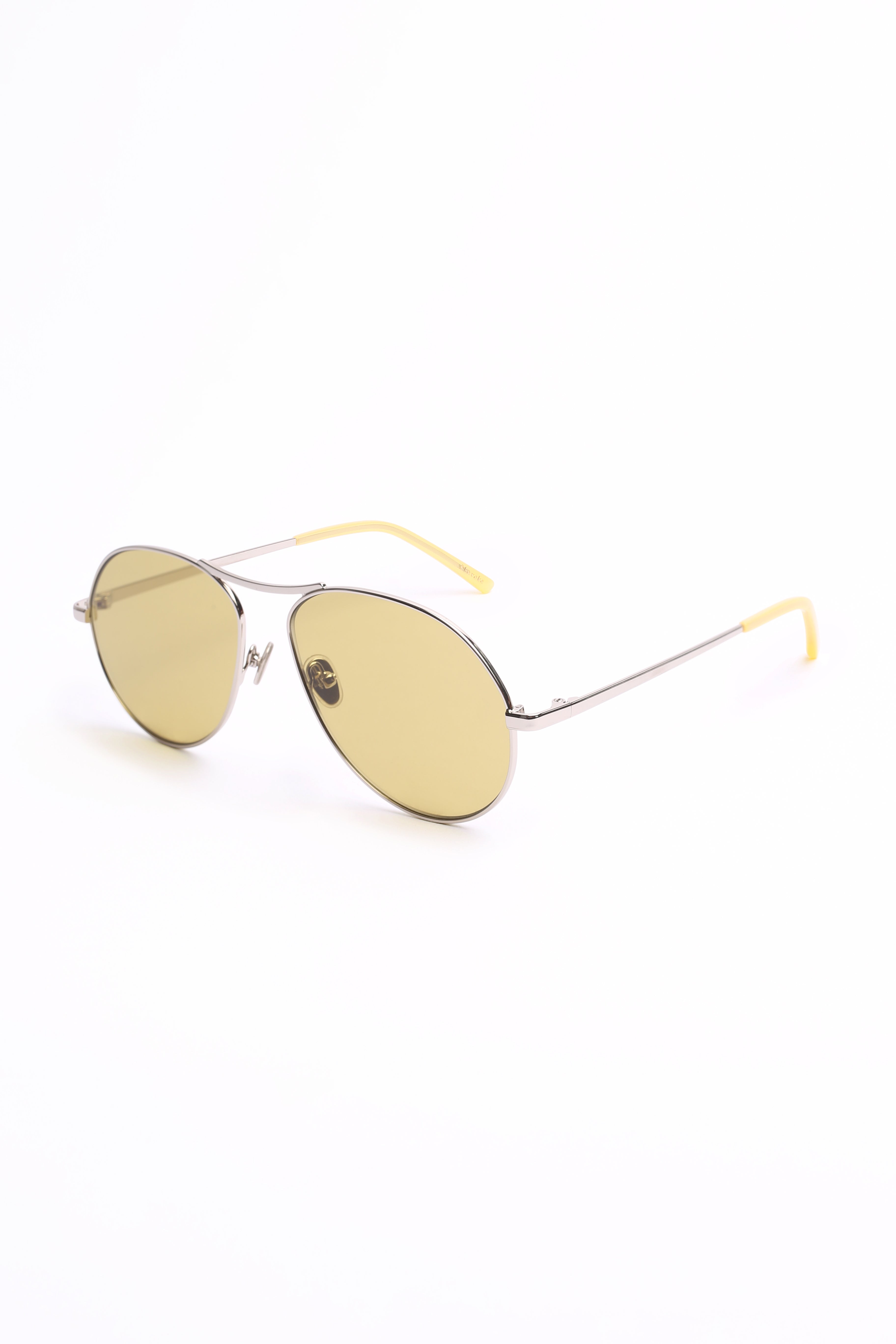 Shevoke Sunglasses YUME SILVER GREEN