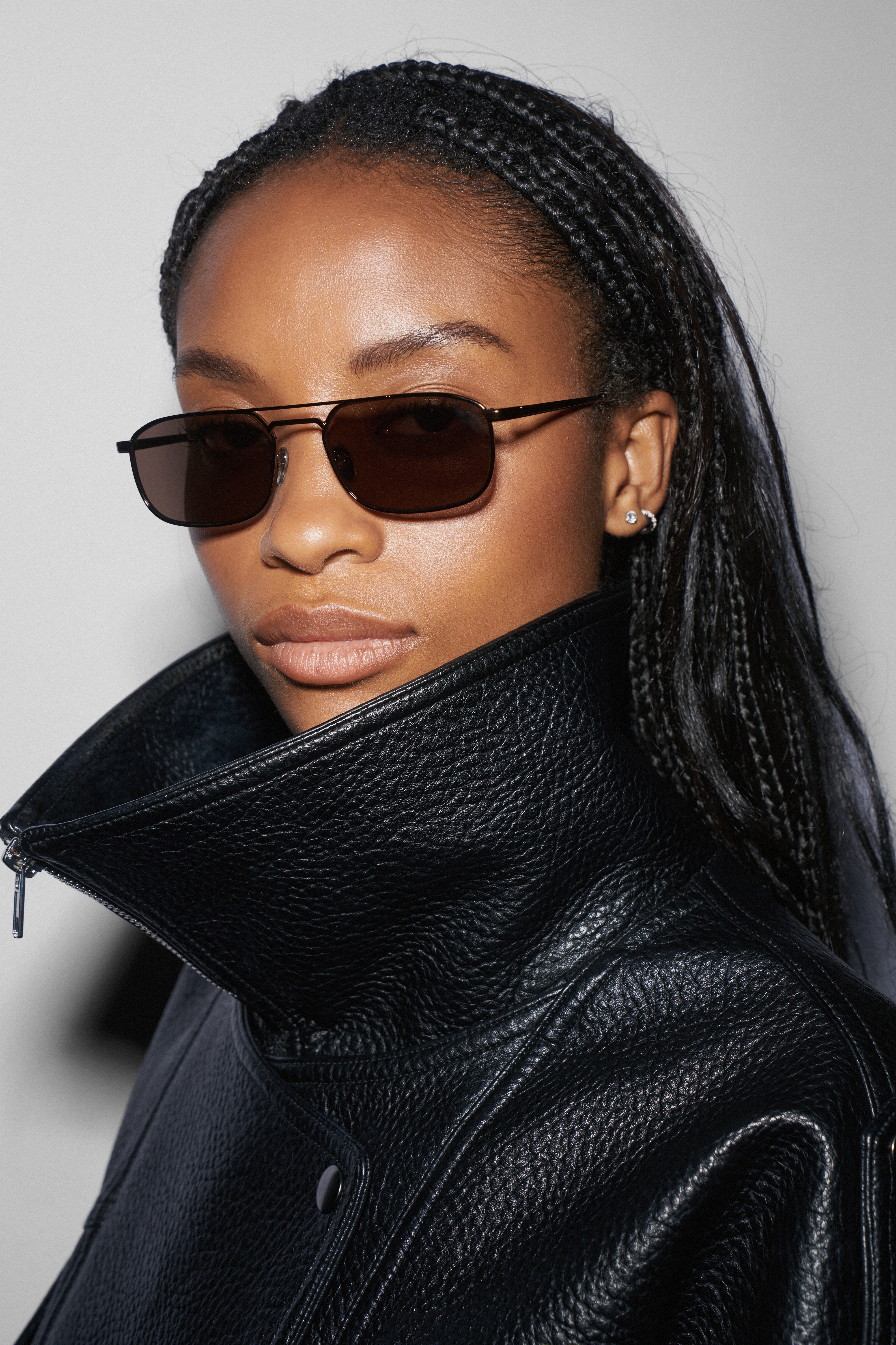 Henri Brown Oval Sunglasses | Shevoke - Women's Sunglasses & Eyewear