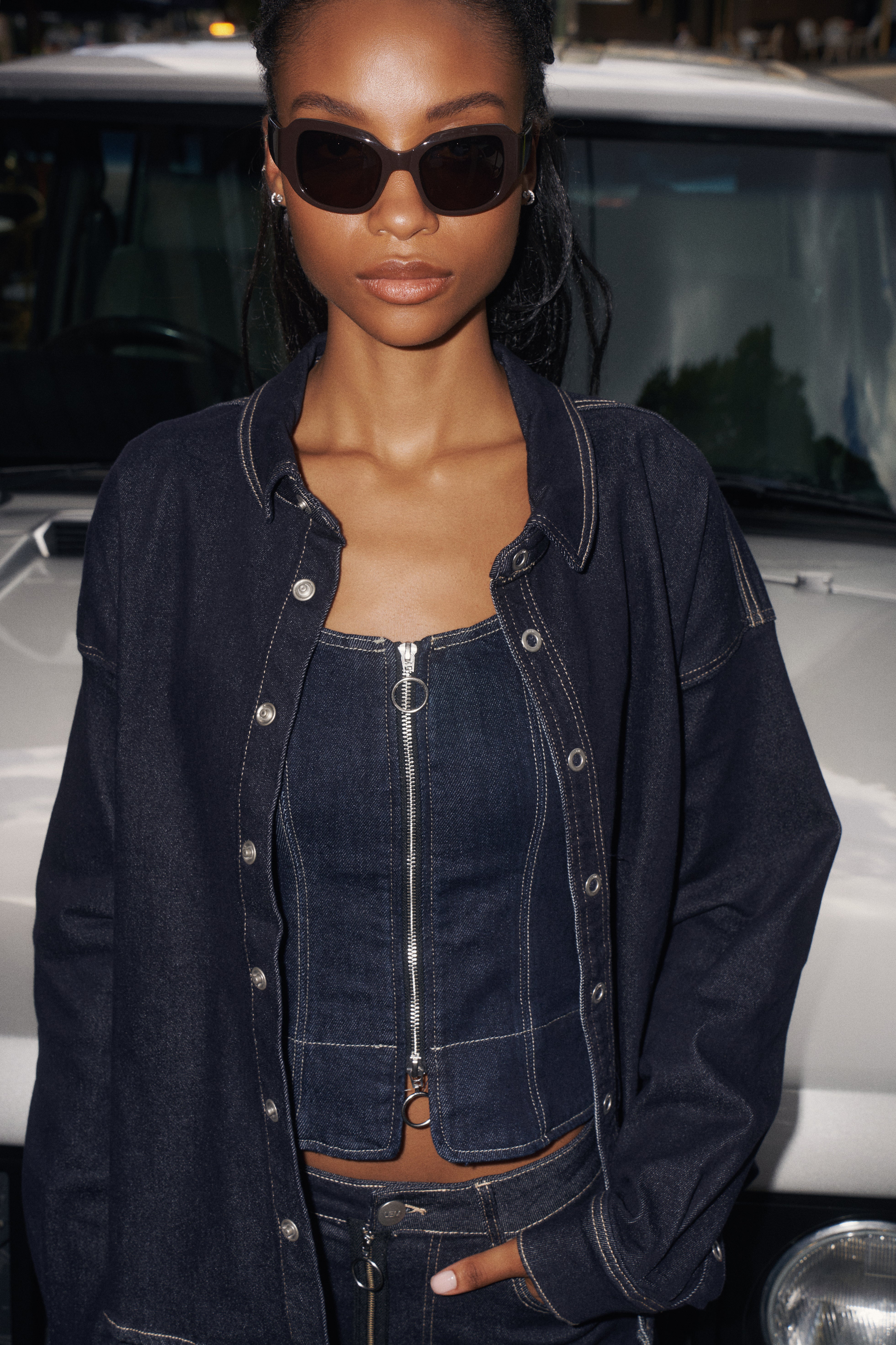 Shevoke Sunglasses JEN 001 Brown