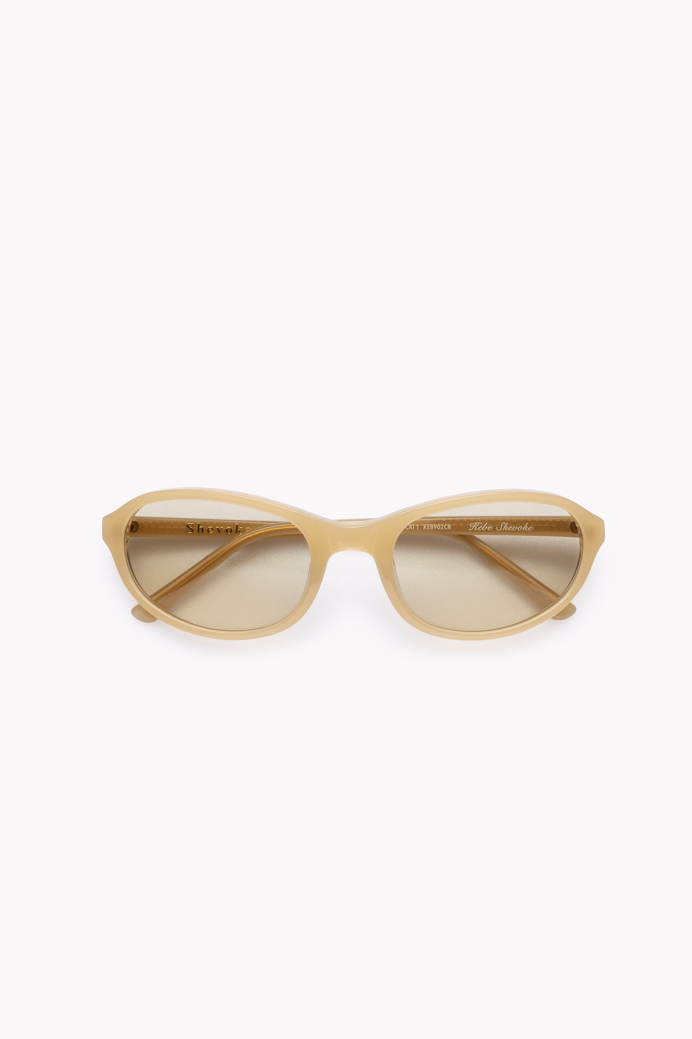 Shevoke Shevoke Kebe Sunglasses, Beige — summer 2026 fashion trend