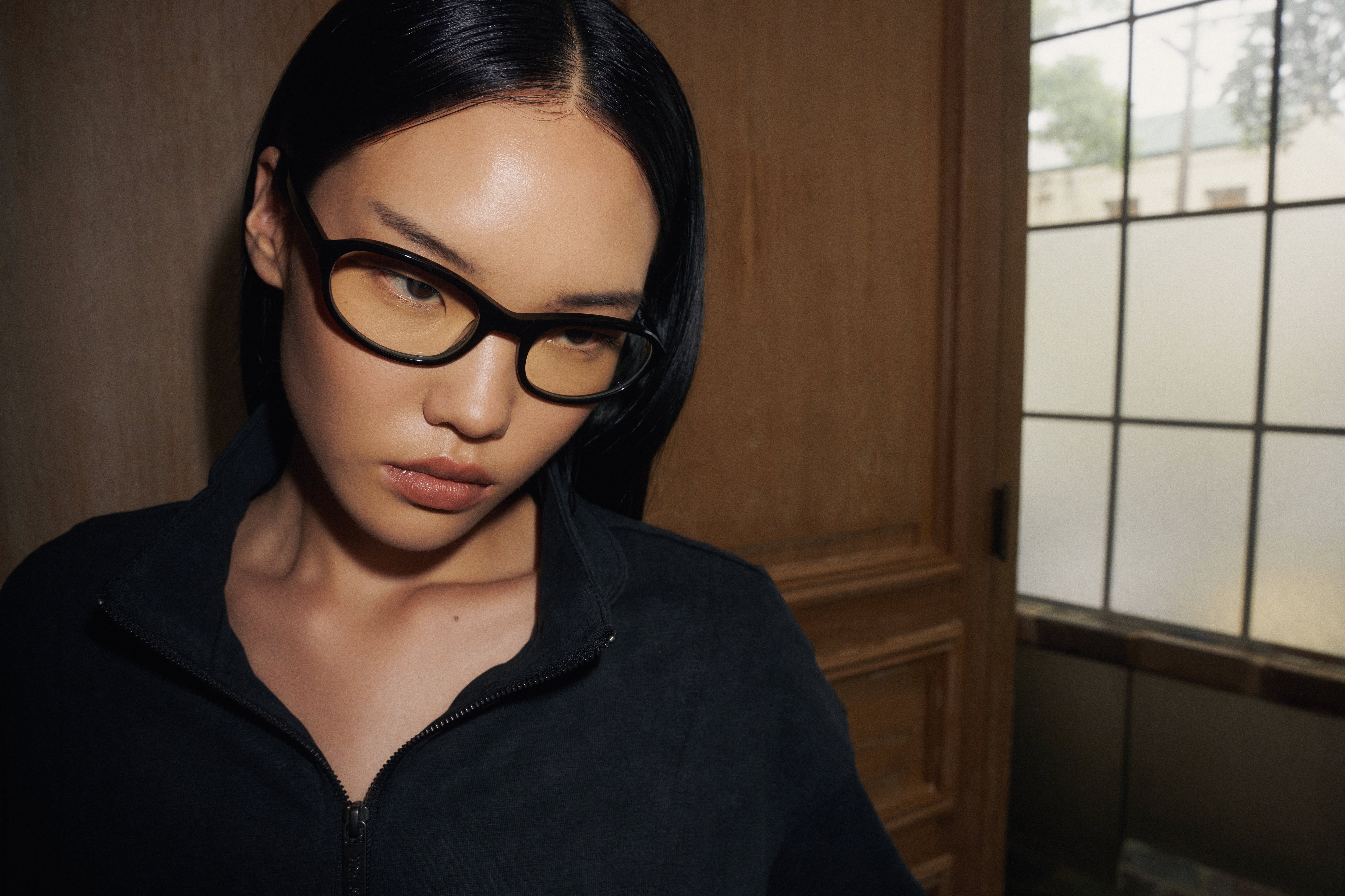 Shevoke Sunglasses KEBE Black Blue Light