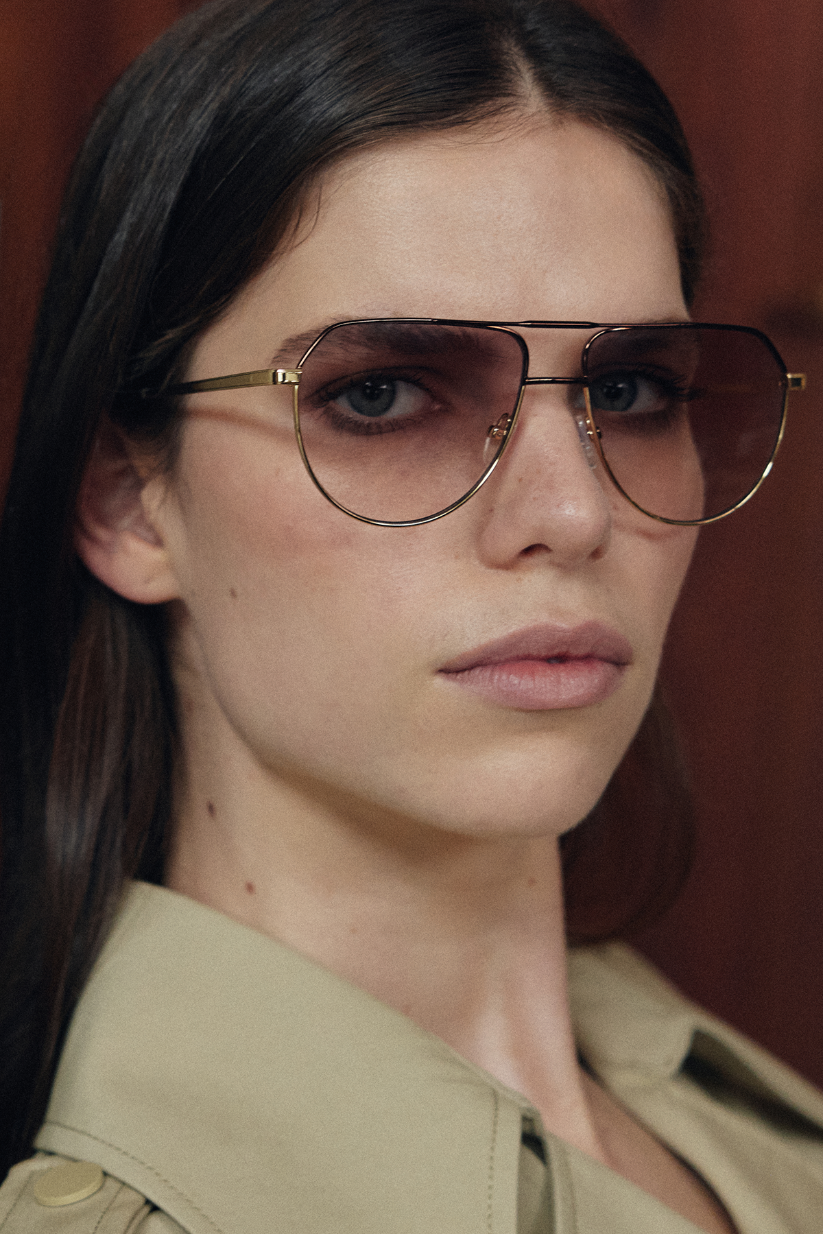 Shevoke Sunglasses MARLO BROWN/GOLD