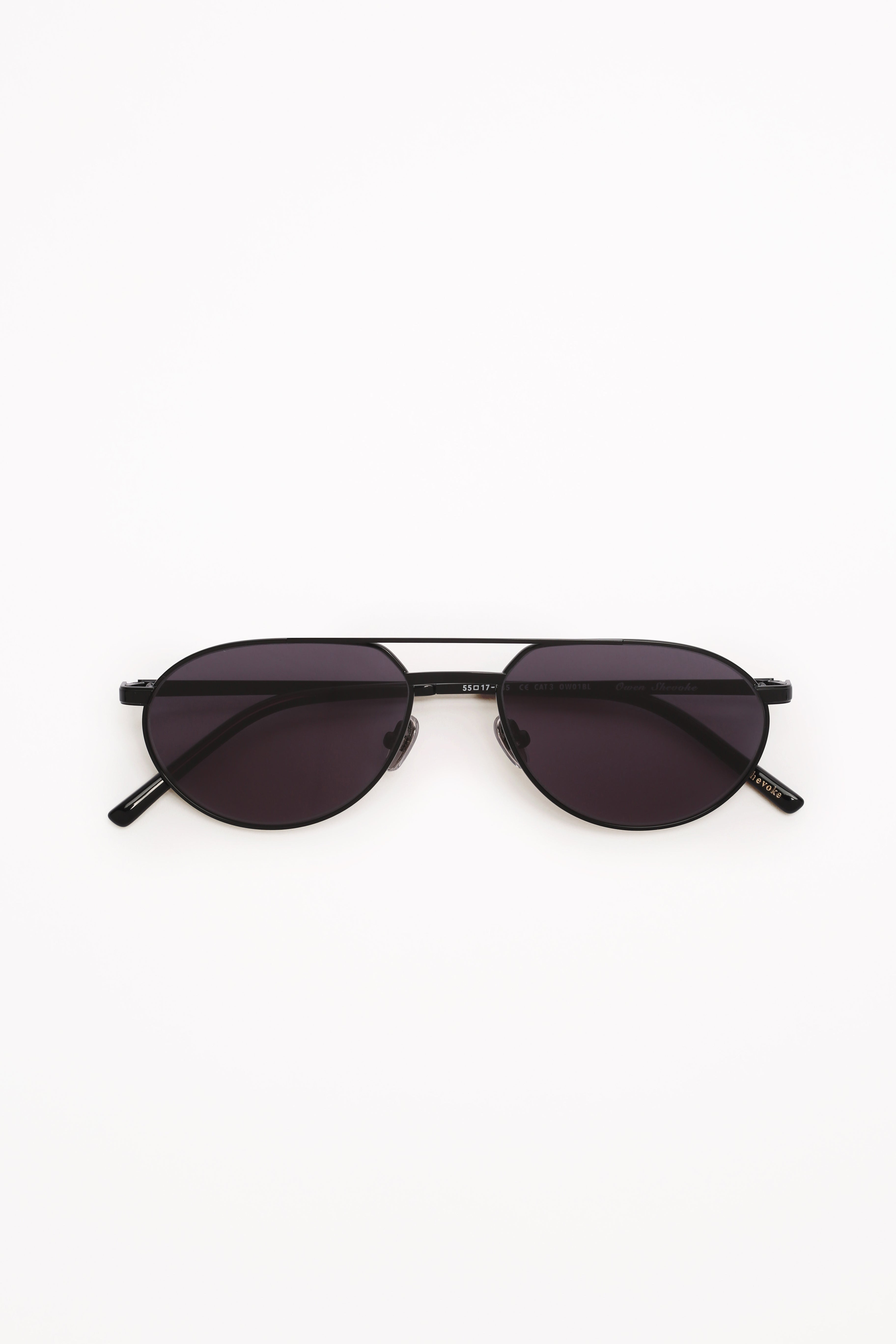 Owen Black Aviator Sunglasses - Shevoke Australia