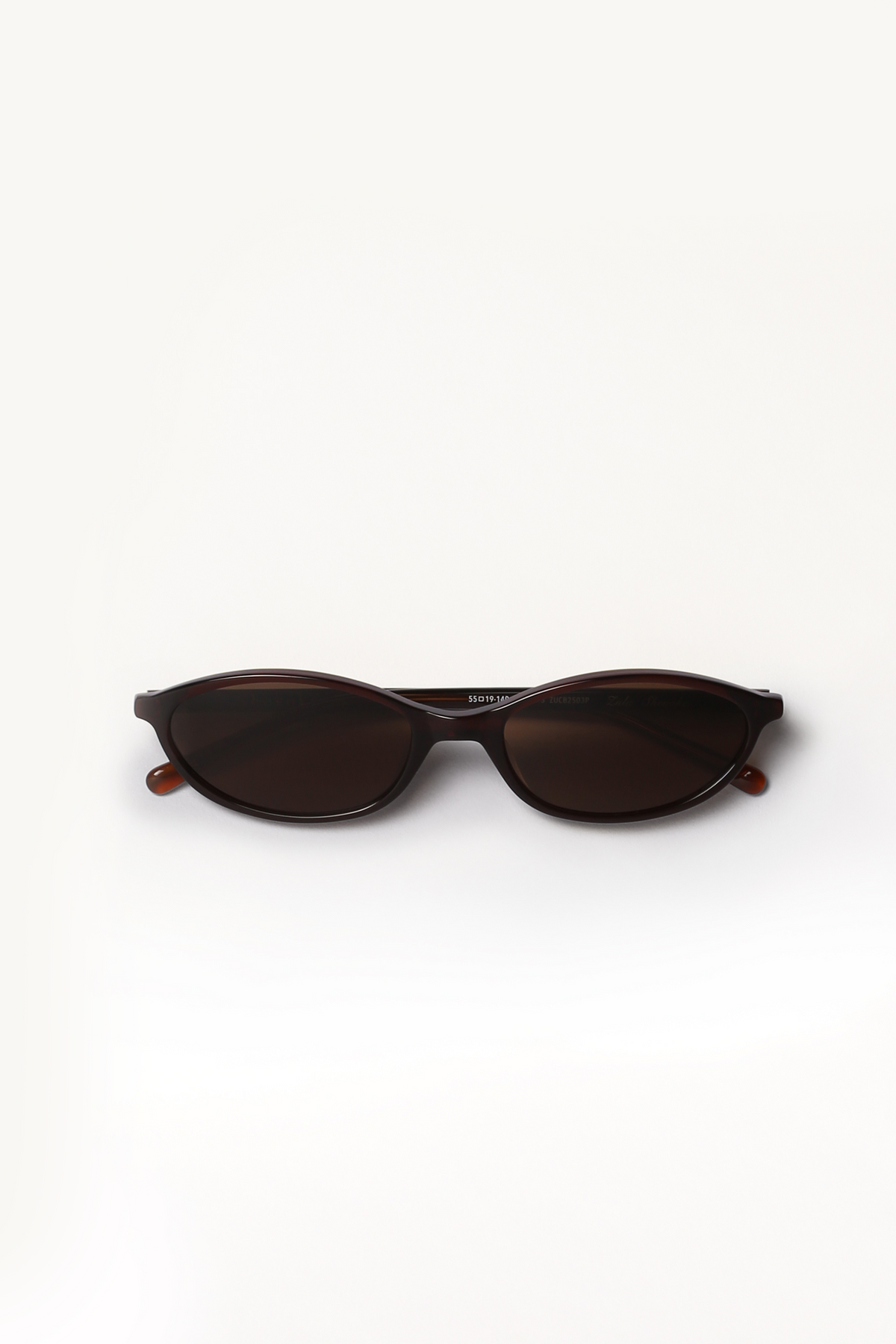 Shevoke サングラス Zula ブラウン Zulu Crystal Brown Oval Polarised Sunglasses - Shevoke Australia