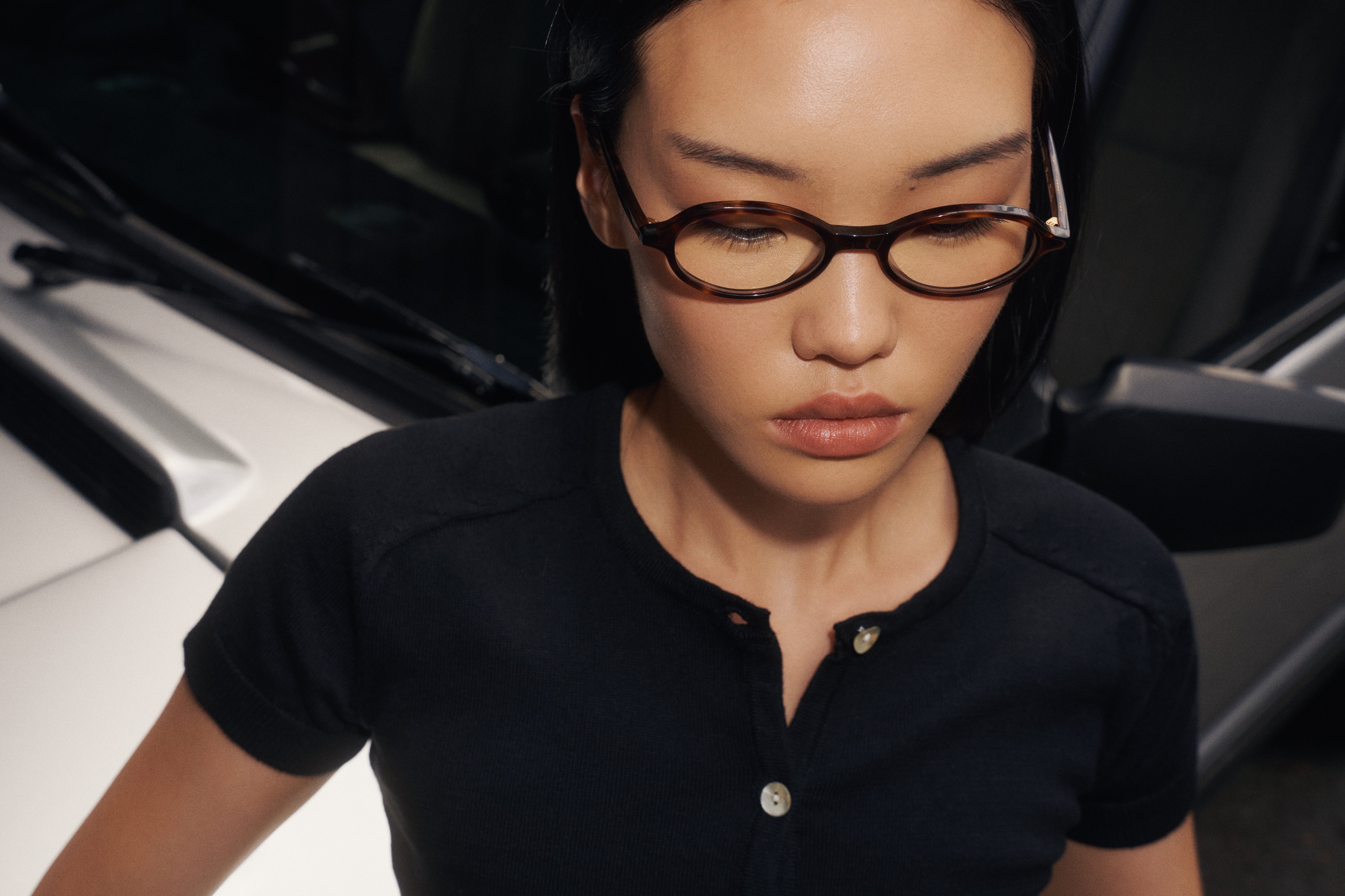 Rowa Tortoise Oval Blue Light Glasses - Shevoke Australia