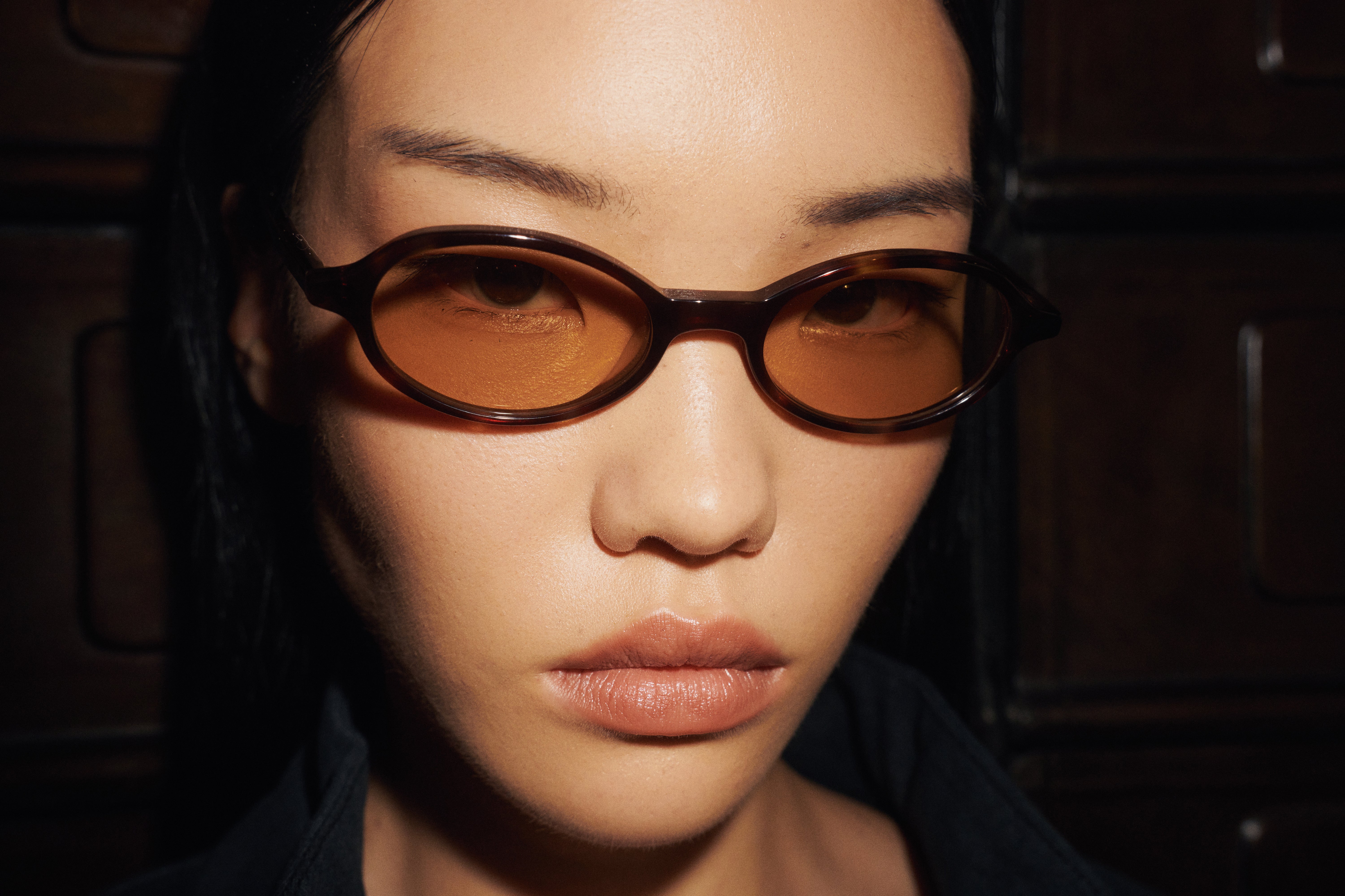 Rowa Tortoise Olive Oval Sunglasses - Shevoke Australia