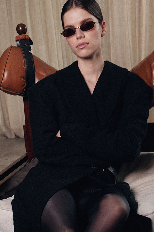 Shevoke Sunglasses RUE DARK BROWN