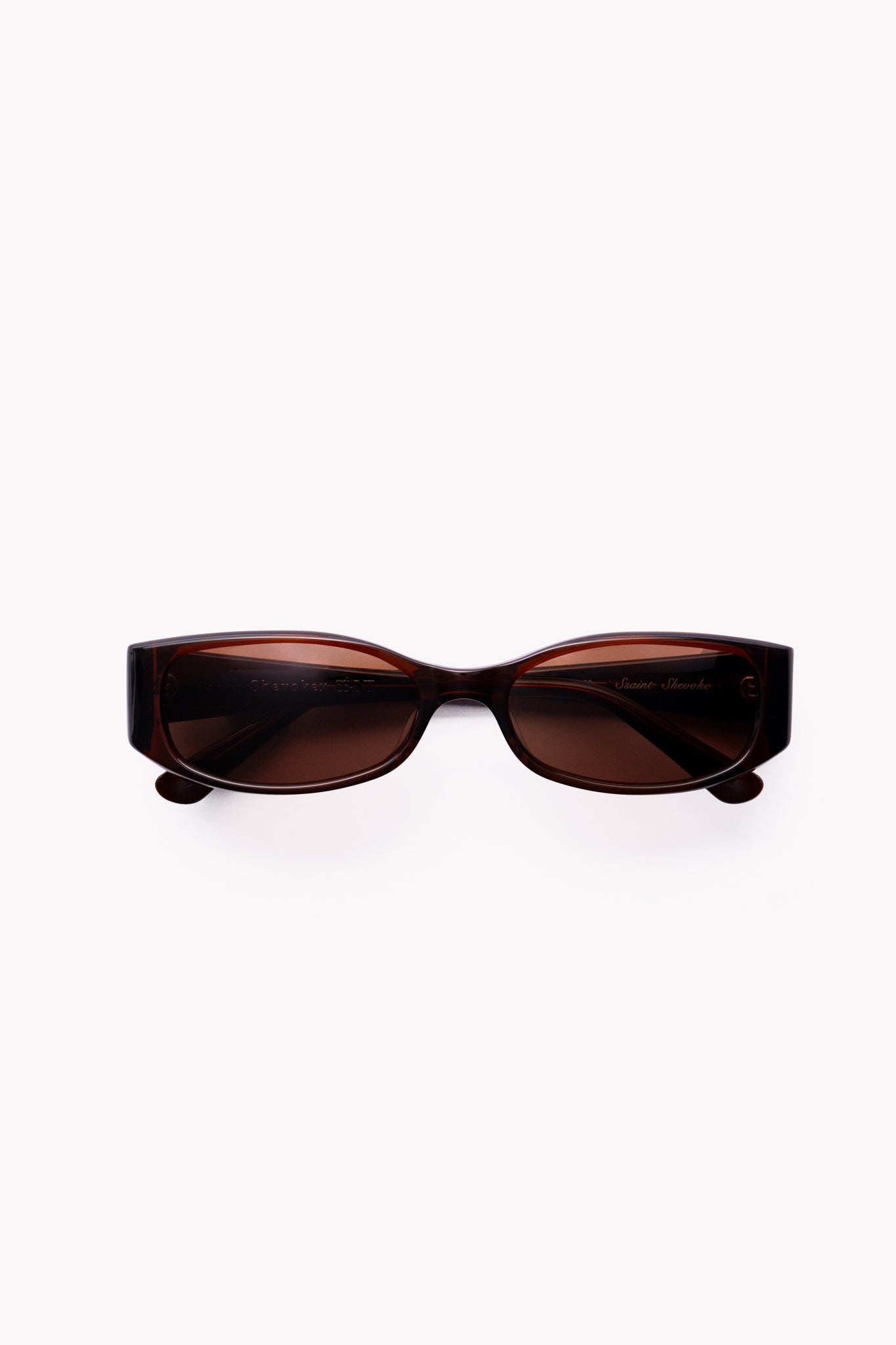 Shevoke Sunglasses SŚAINT Crystal Brown