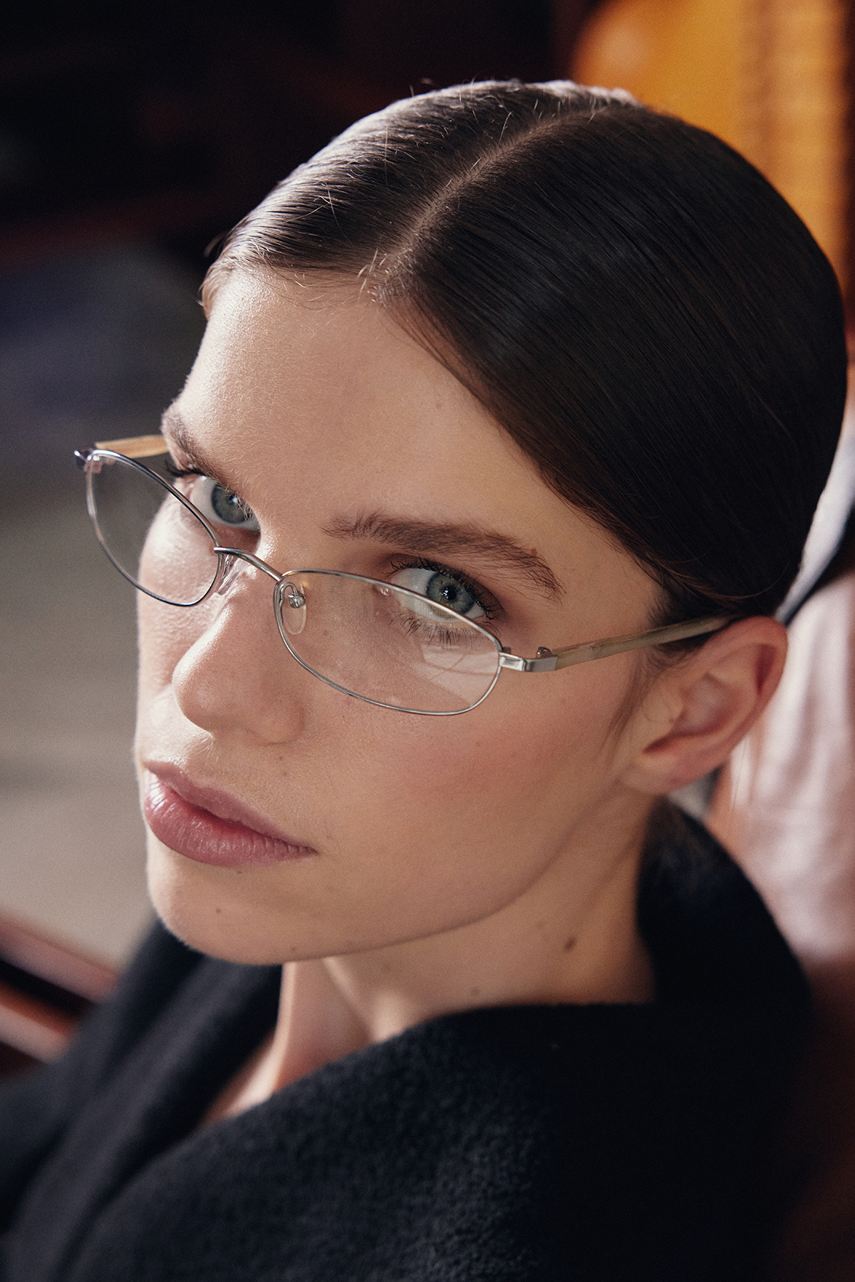 Shevoke Sunglasses SUMI SILVER BLUE LIGHT