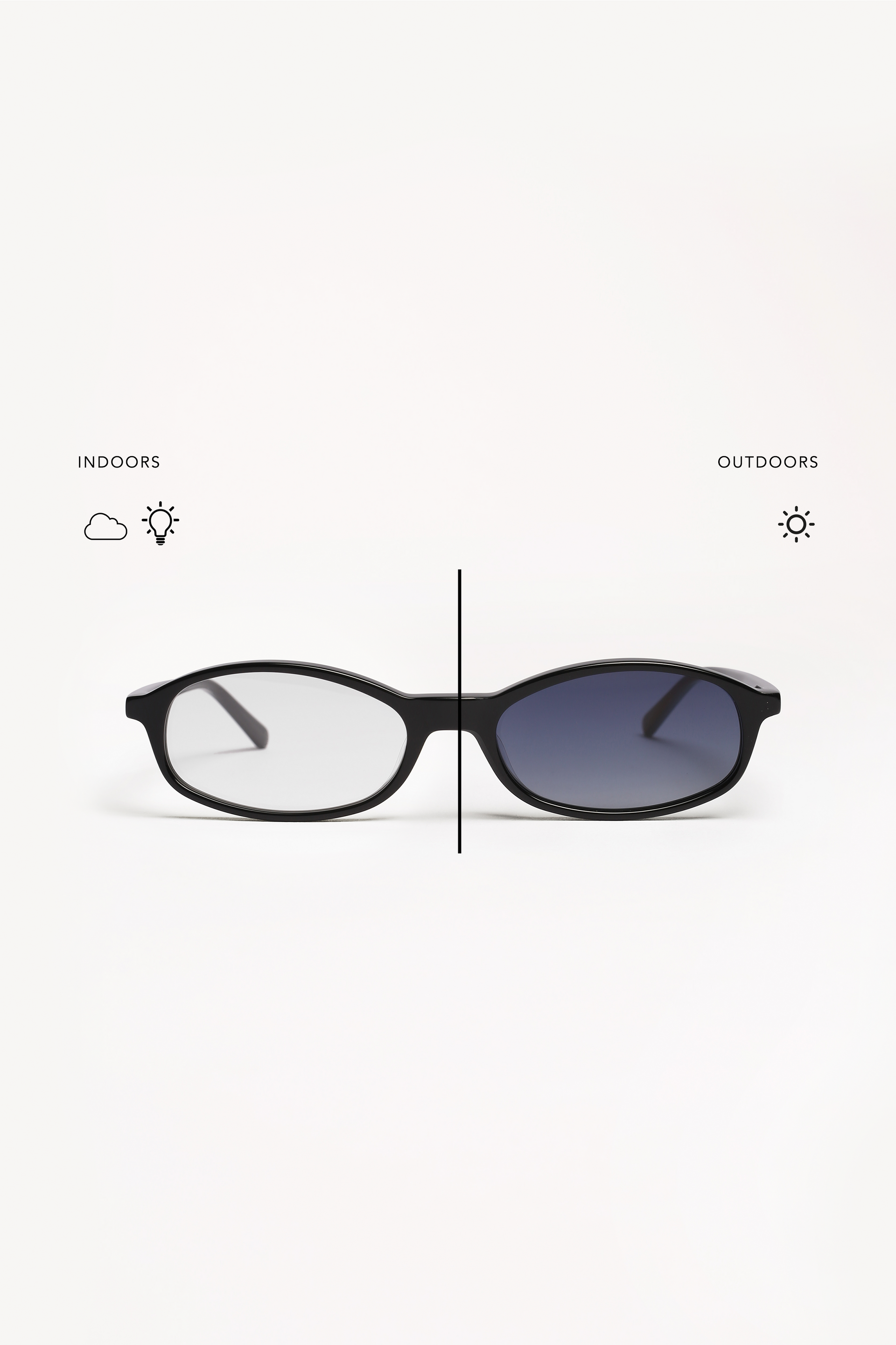 Gini Black Transition Glasses - Shevoke Australia
