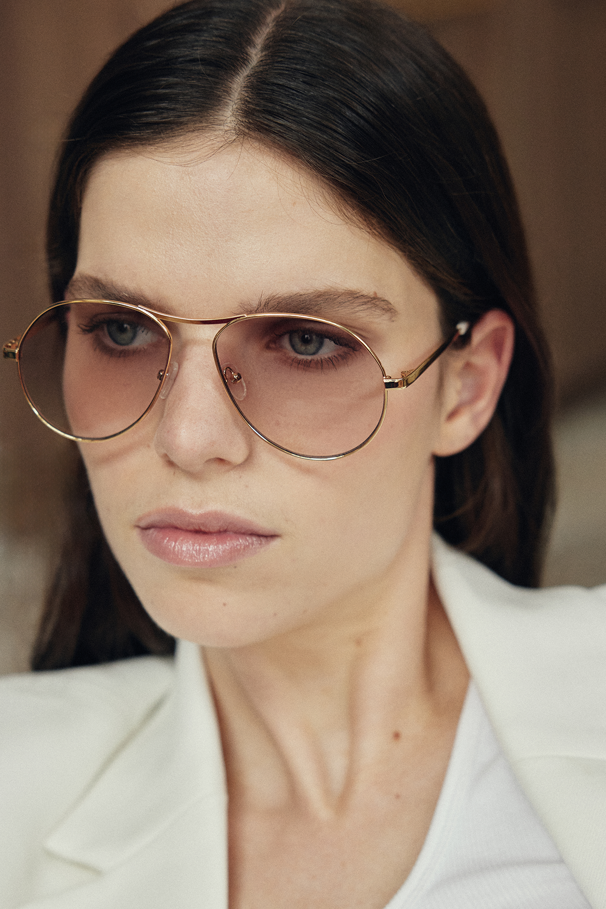 Shevoke Sunglasses YUME GOLD GRADIENT