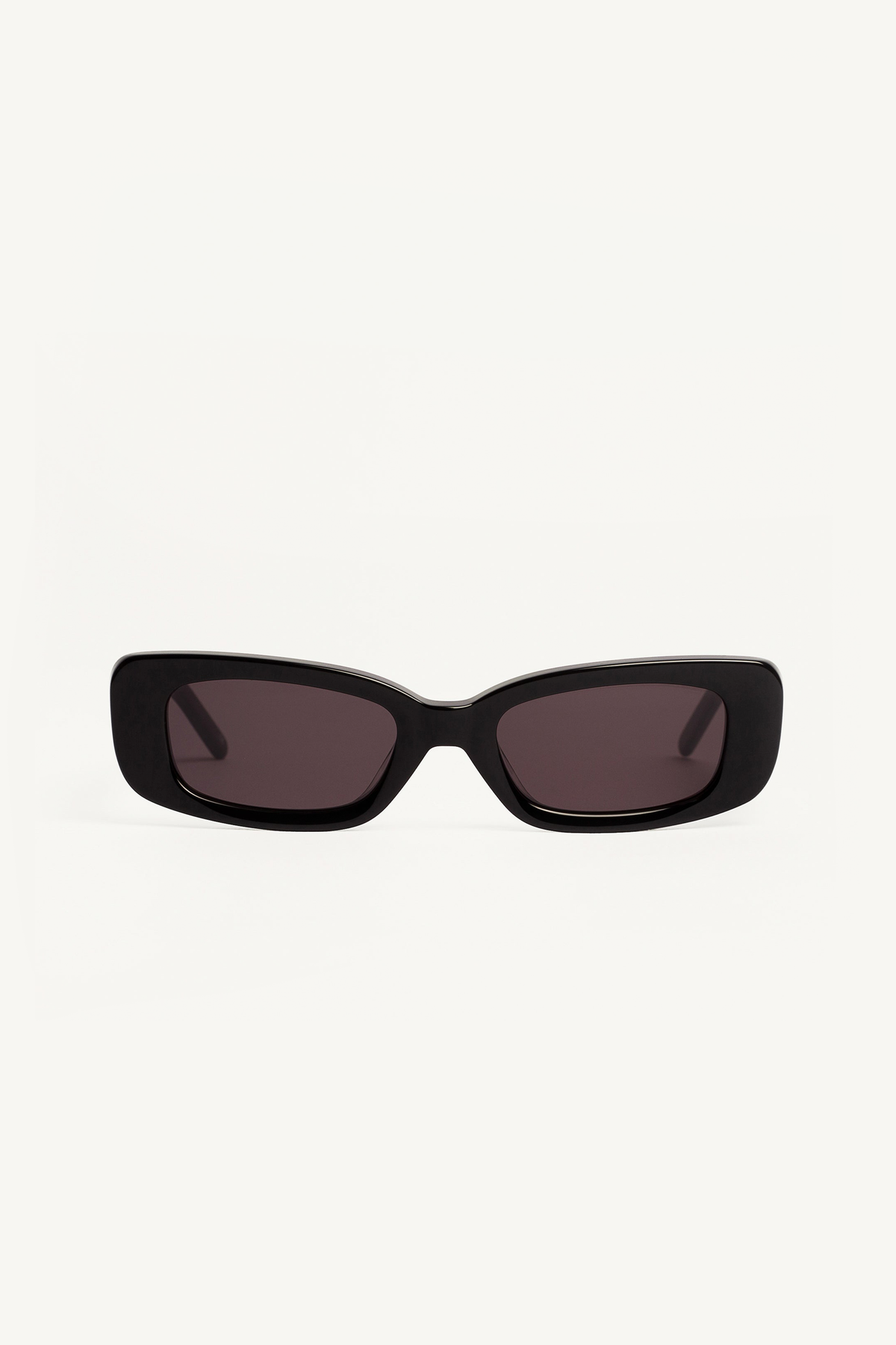 SHEVOKE Sunglasses, a bold rectangular shape. NEW Shevoke | Jen 001 | Black & Black Lens Sunglasses | Shade Files main image 4